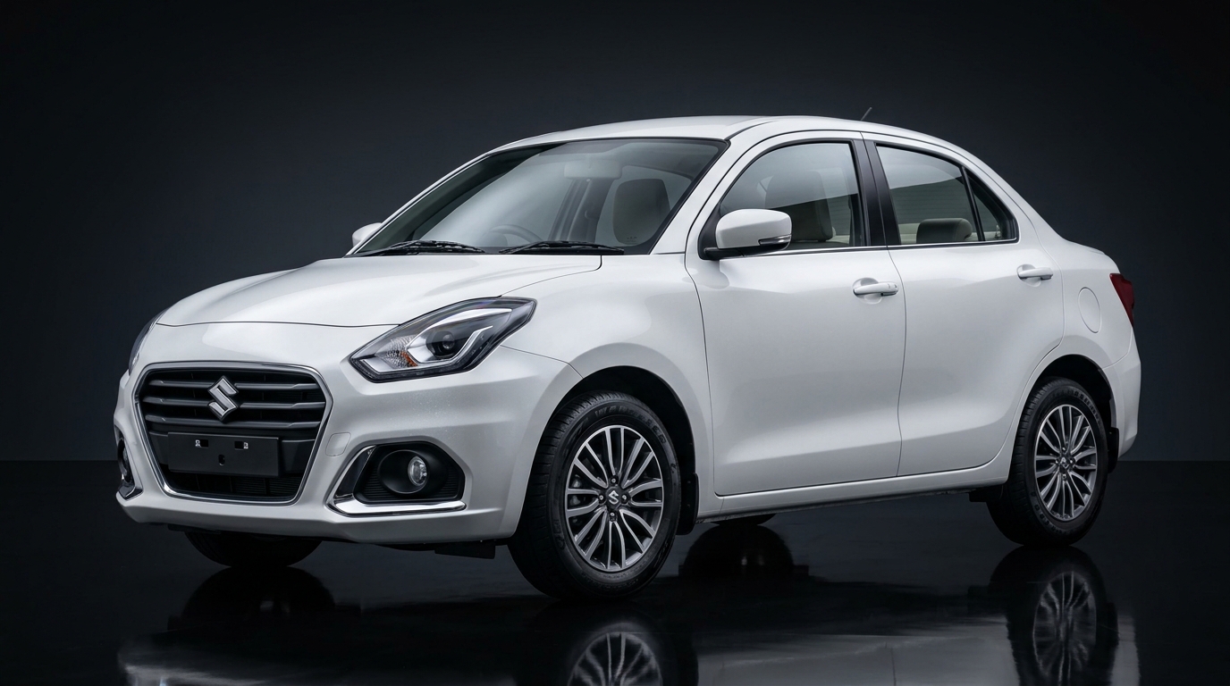 Maruti Suzuki Dzire - 4+1 Seater Chauffeur Vehicle in Goa